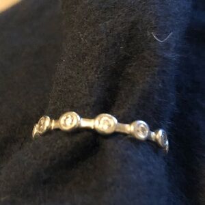 Sterling Silver Roundabout Ring (Size 7)